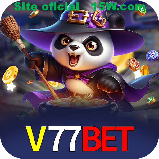 Imagem promocional da V77Bet mostrando a plataforma e suas vantagens